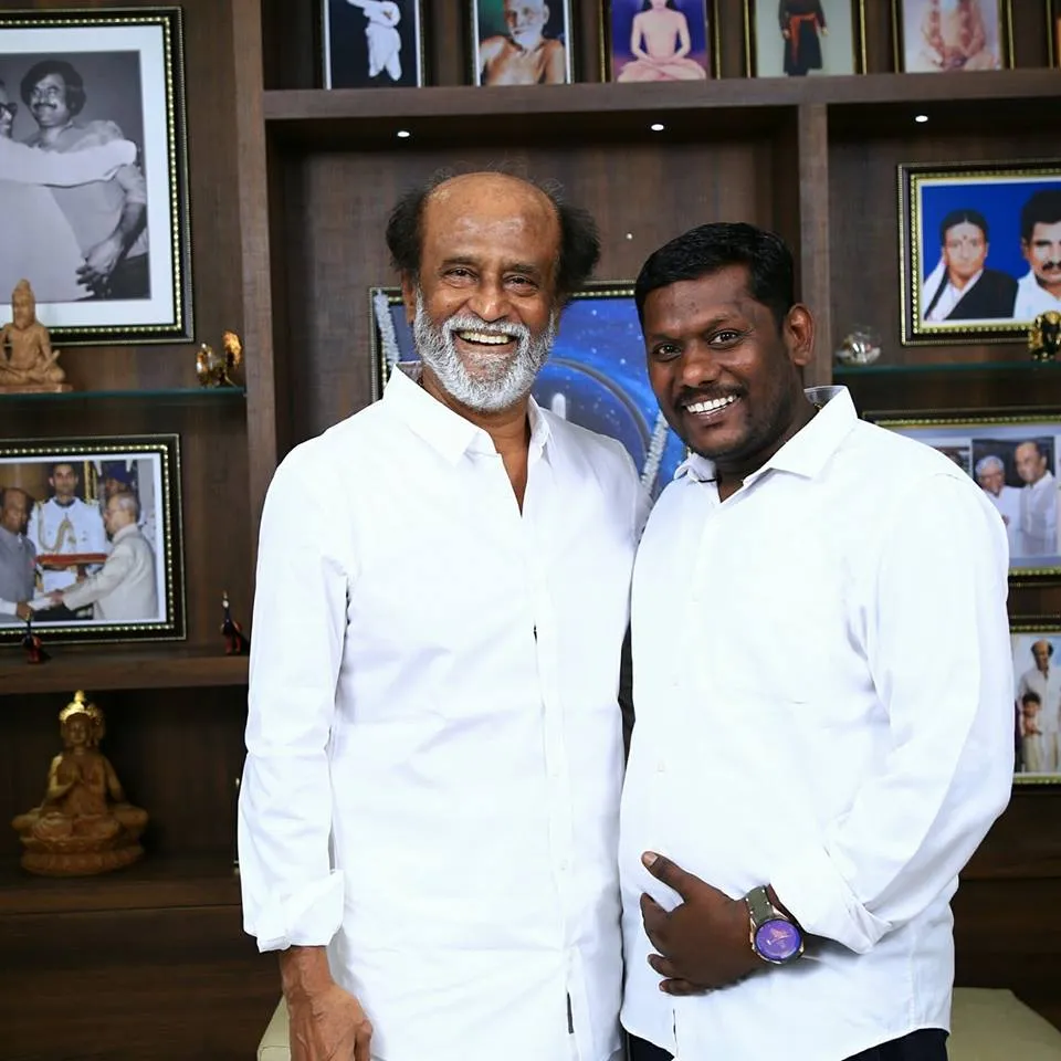 Rajinikanth Interview Photo Shooting